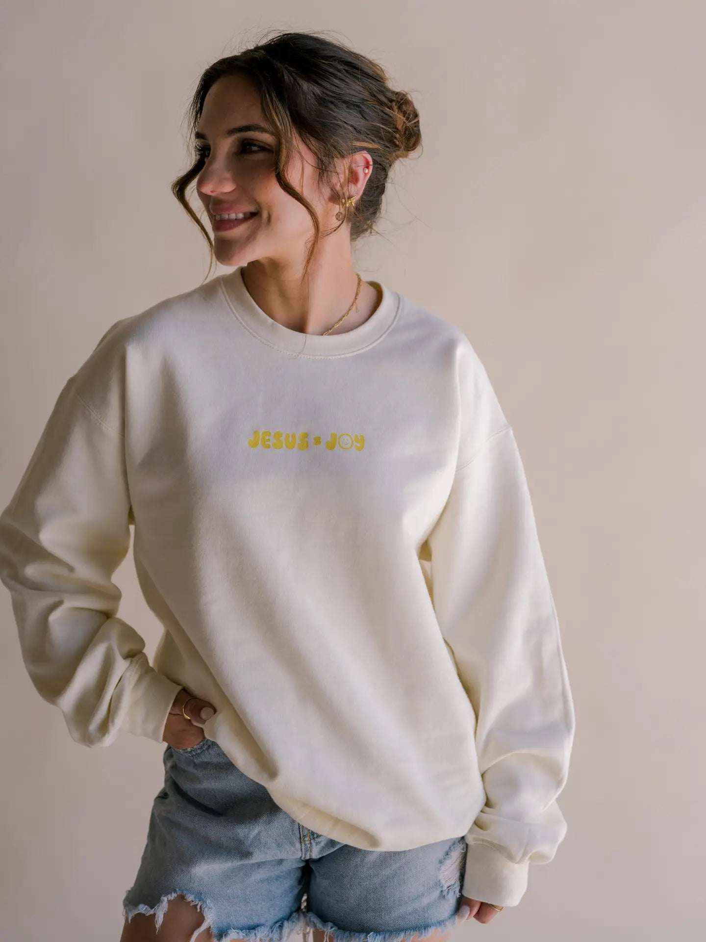 Jesus is Joy Crewneck