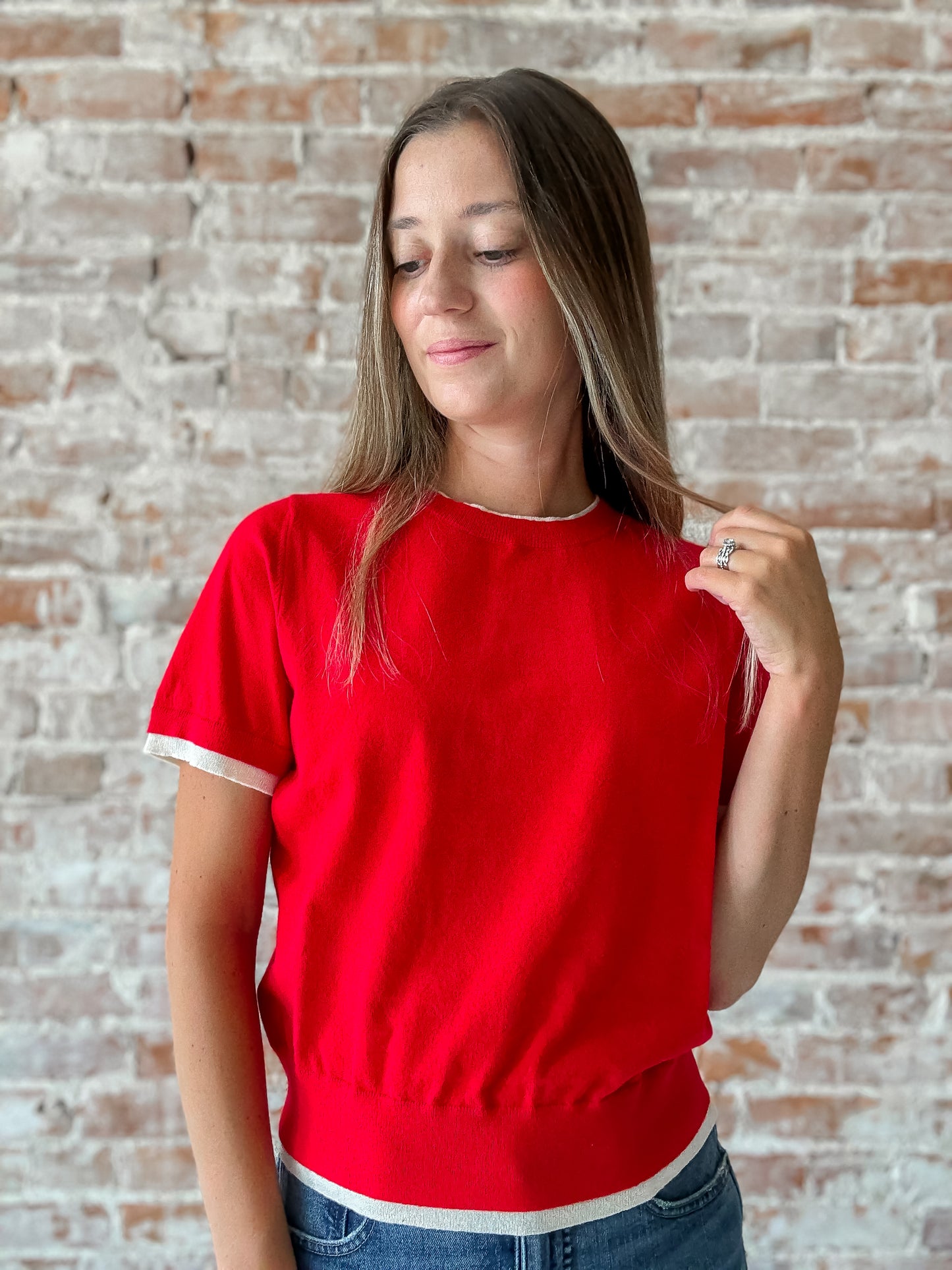 Lani Top in Red
