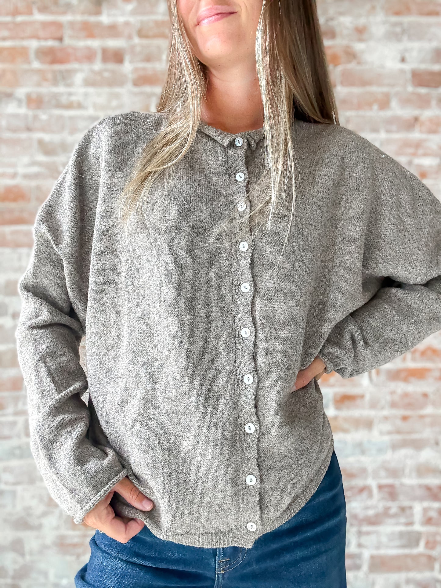 Piper Cardigan : Mocha