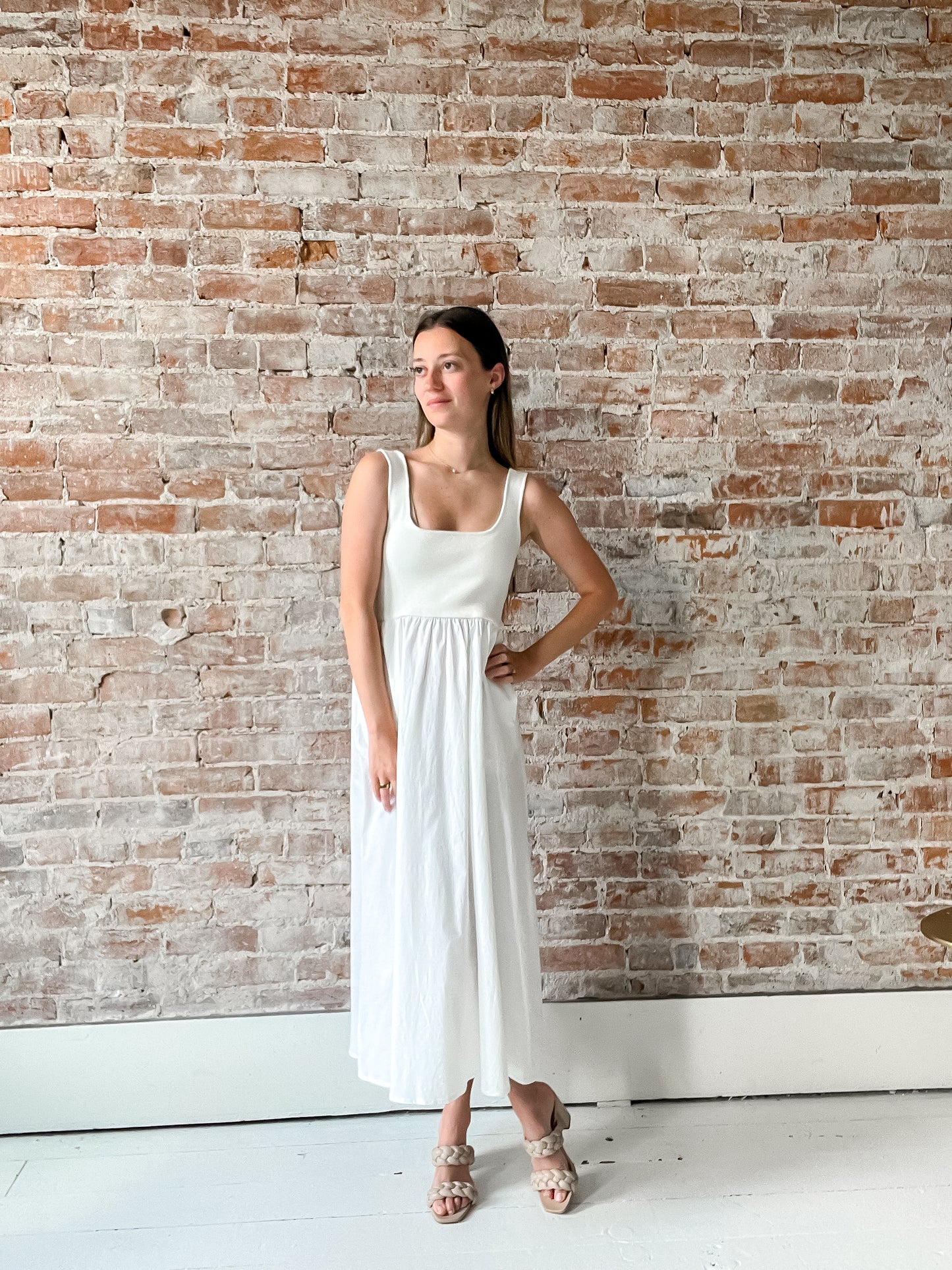 Lucinda Dress : White