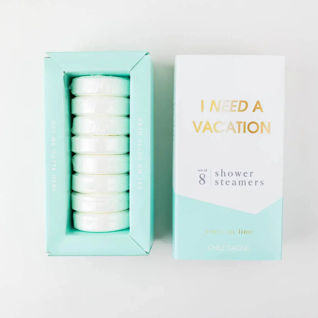 Shower Steamers: I Need a Vacation