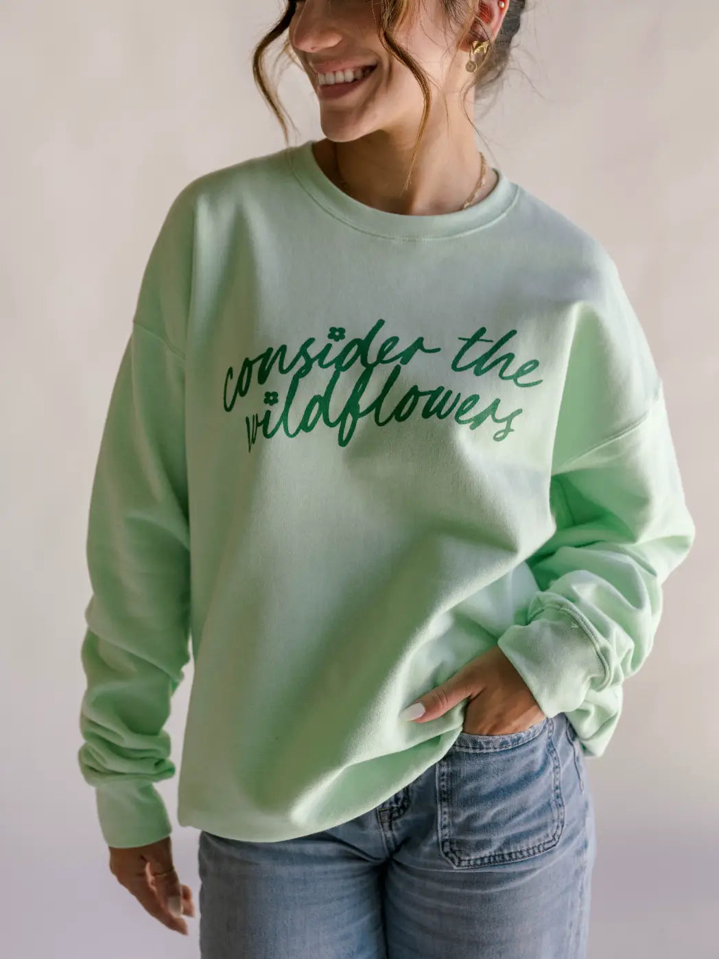 Consider the Wildflowers Crewneck