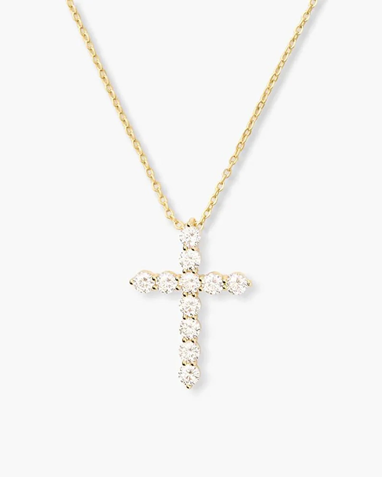 Melinda Maria: Oh She Fancy Small Cross Pendant