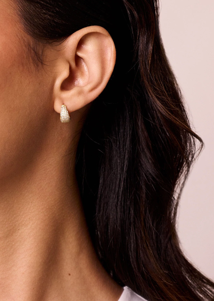 Electric Picks: Ivy Earrings in Gold