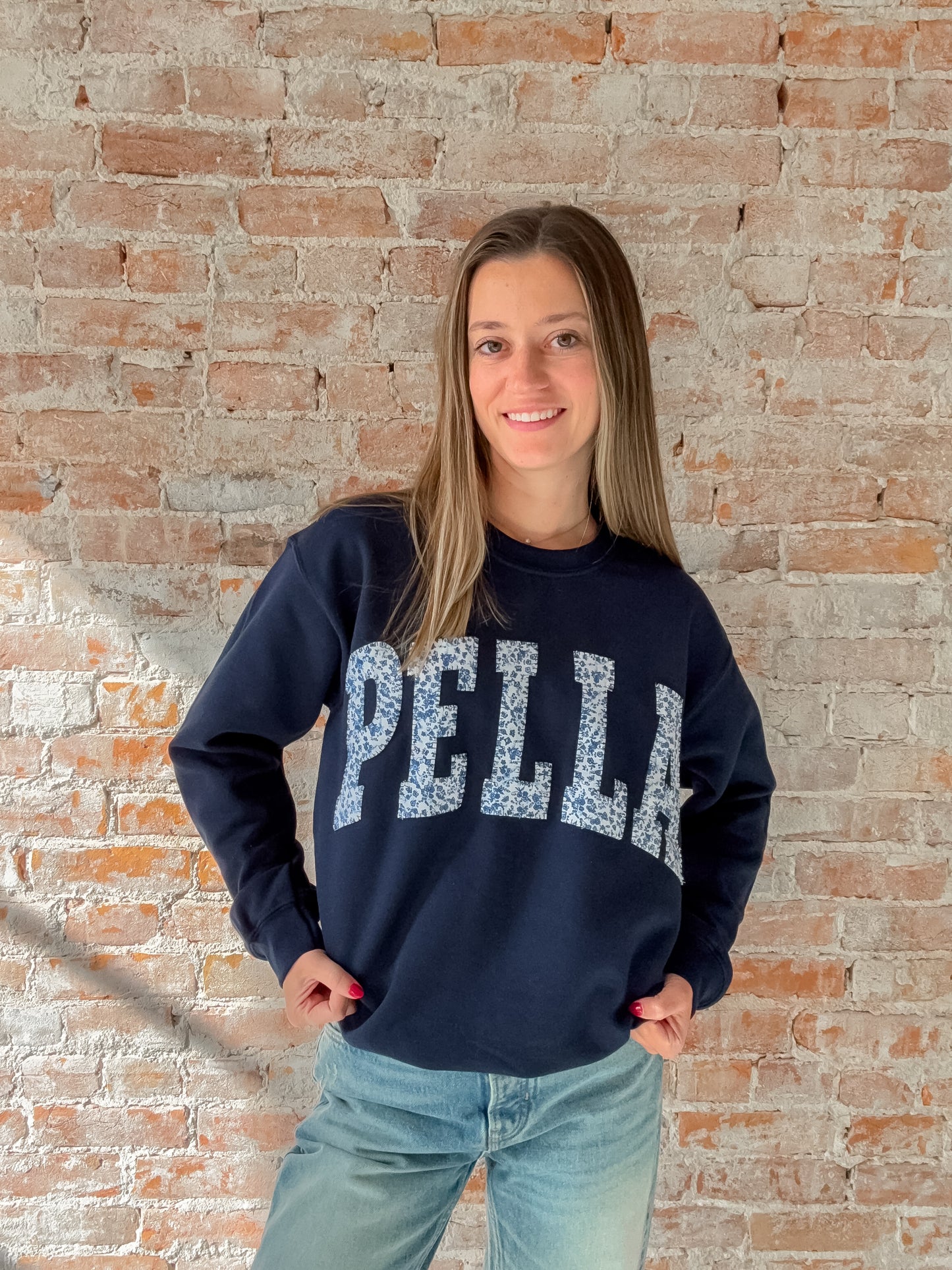 Pella Crewneck in Blue