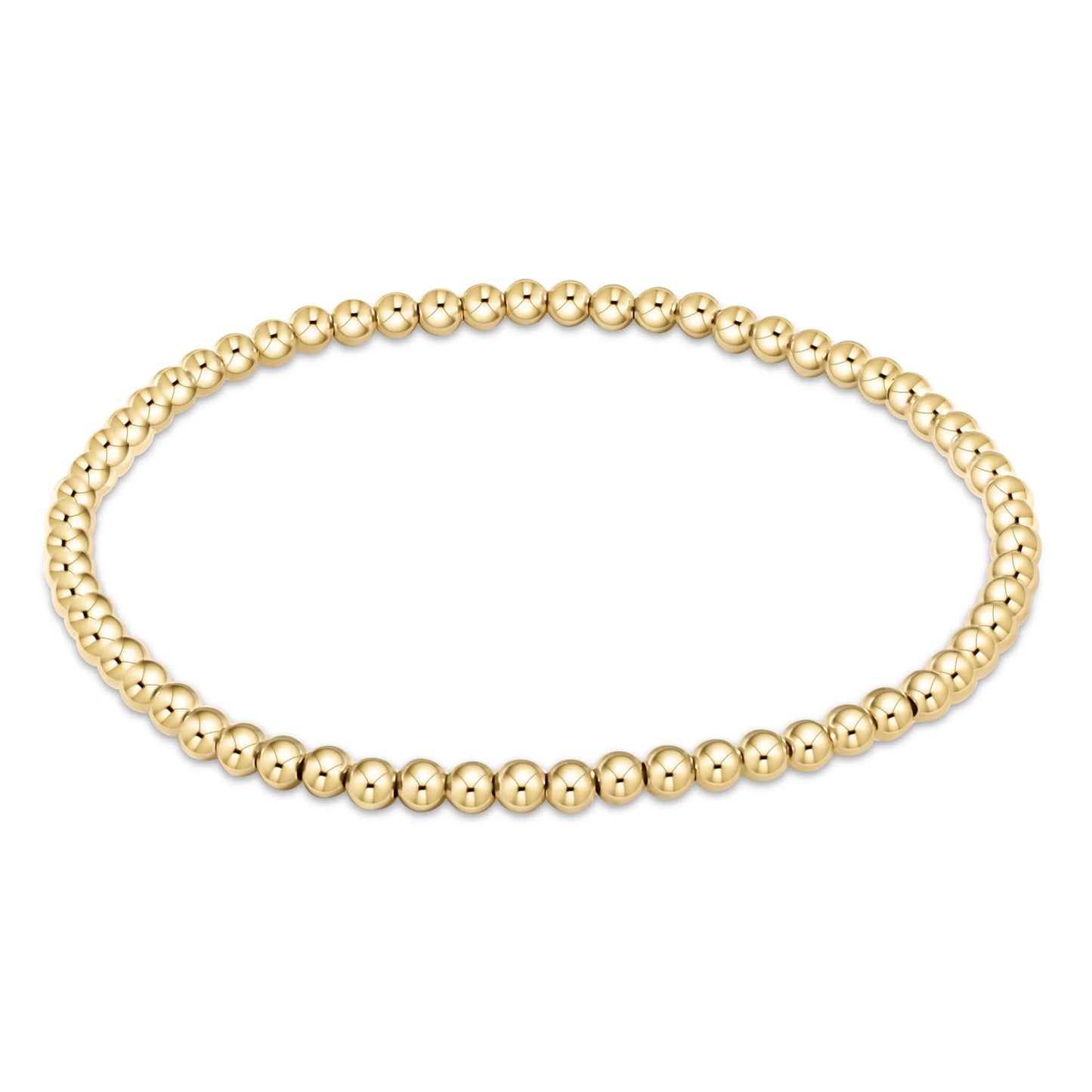E Newton: Classic Gold 3mm Bracelet