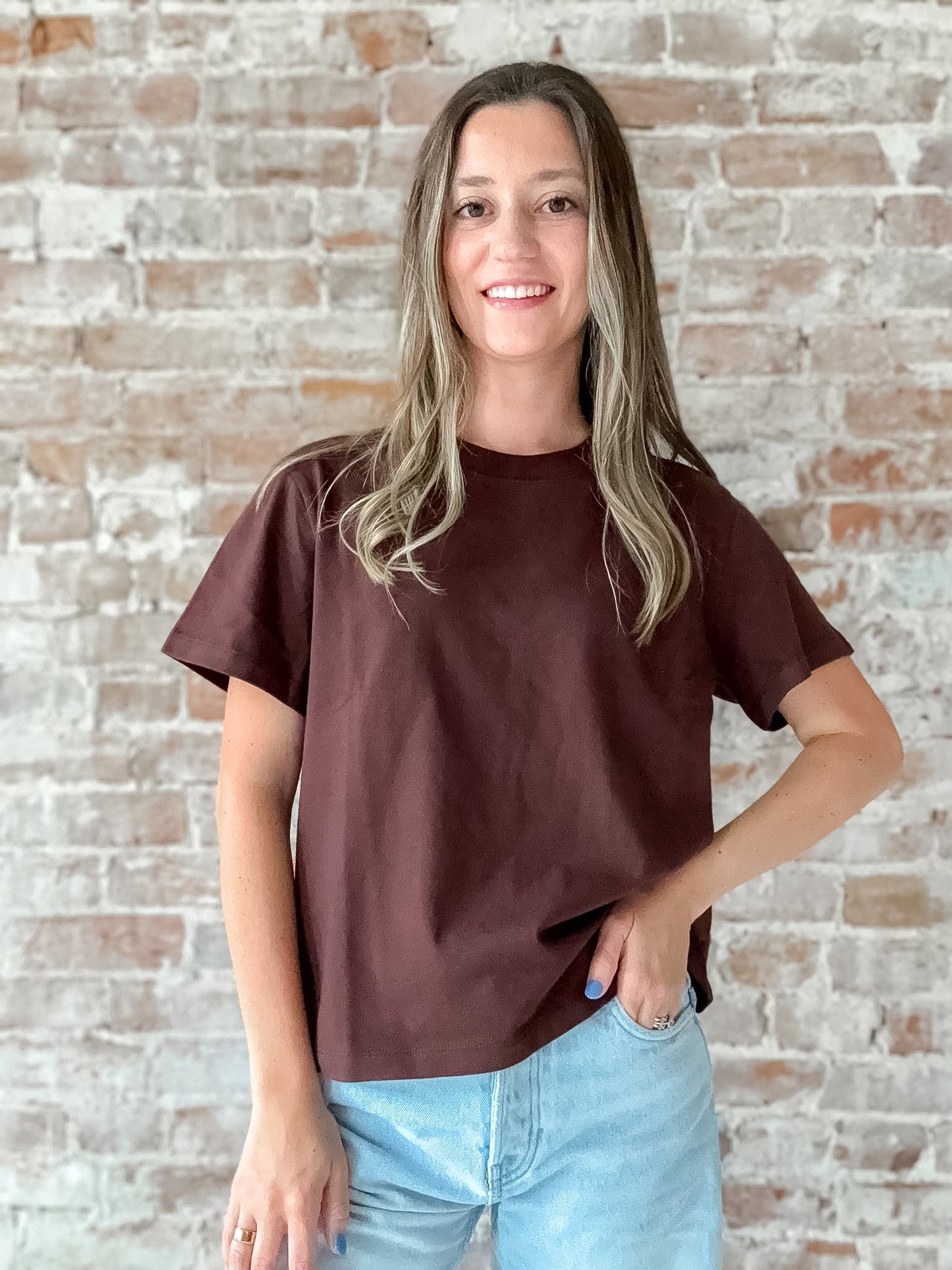Kit Tee in Brownies