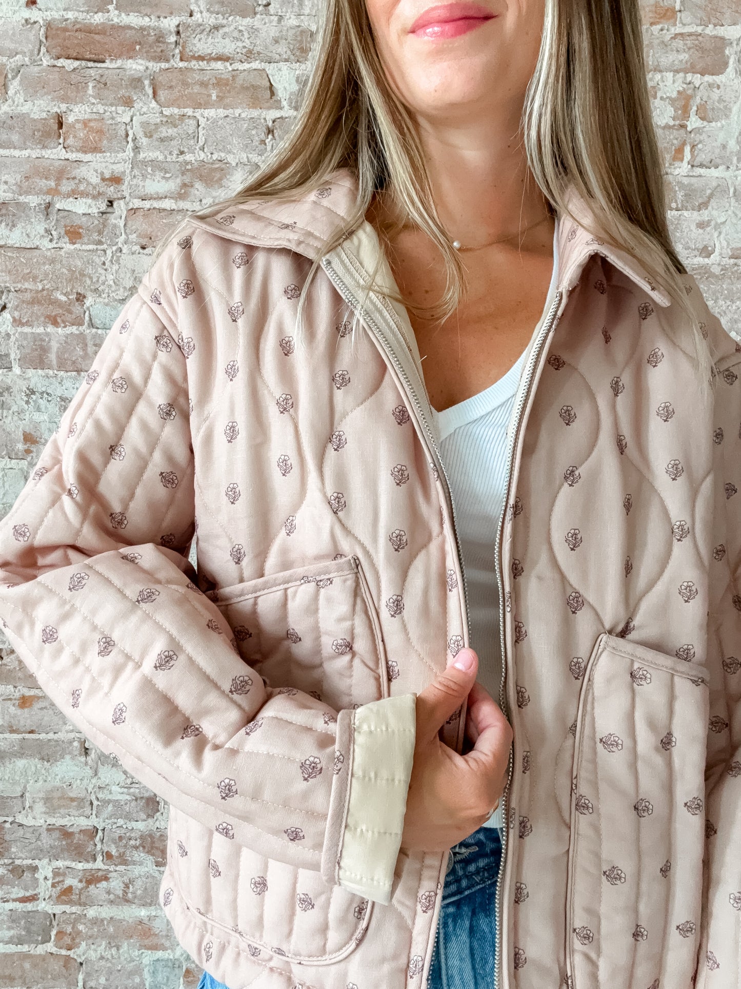 Aida Jacket in Tan