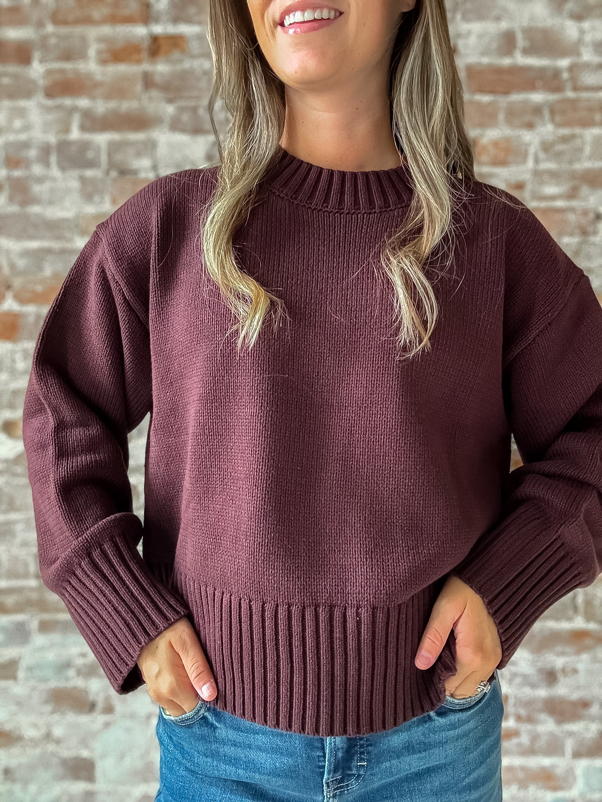 Asher Sweater in Brown