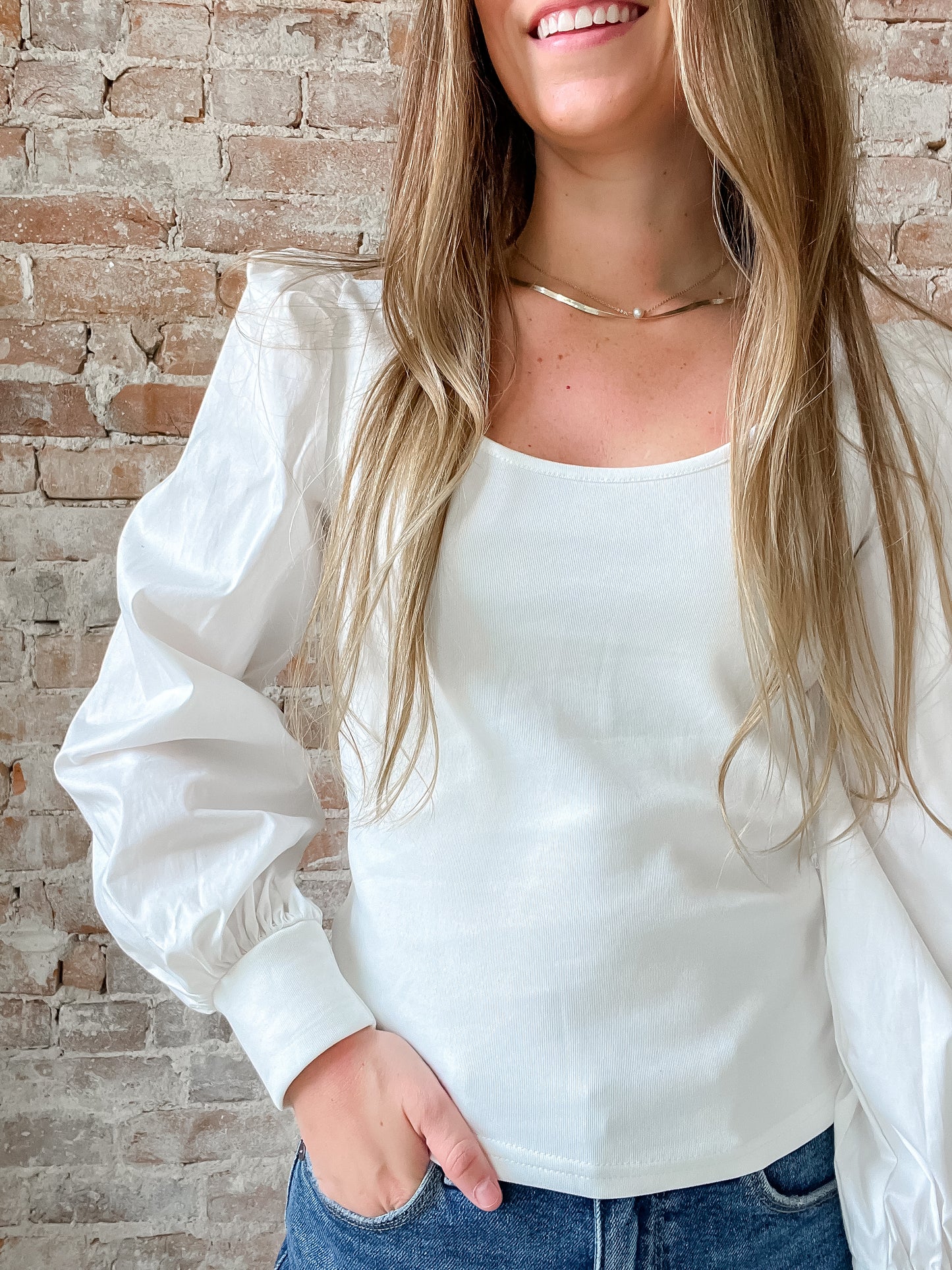 Innocence Top : White