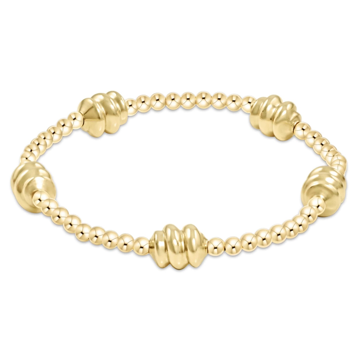 E Newton: Admire Gold 3mm Bracelet
