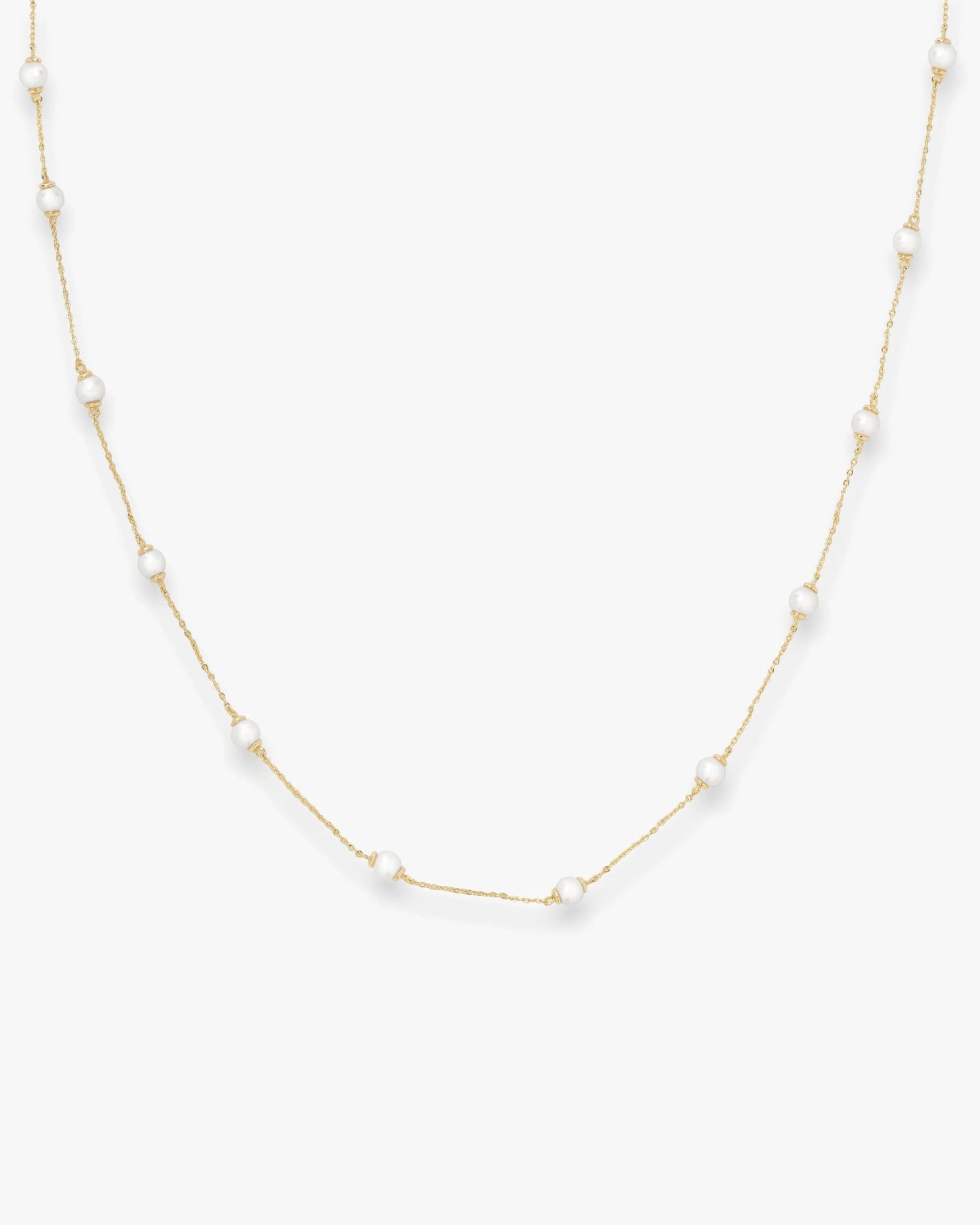 Melinda Maria: Pearl Infinity Necklace