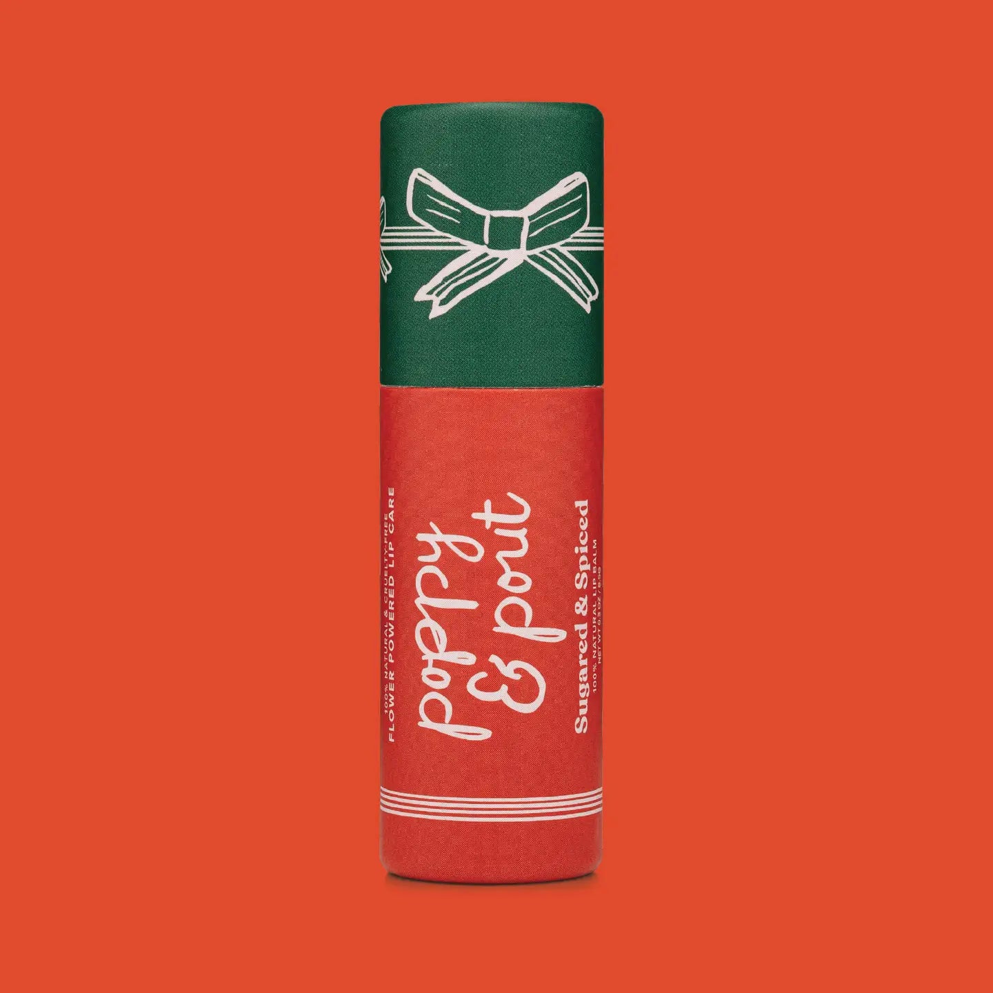 sugar and spiced holiday lip balm