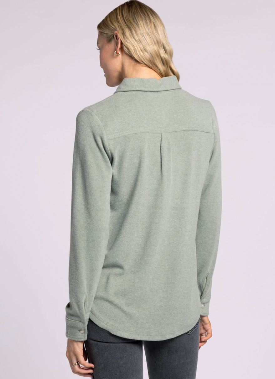 Lewis Shirt: Heather Sage