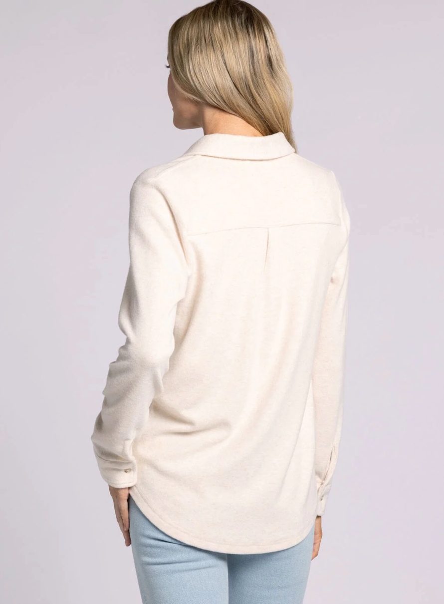 Lewis Top : Pink Oatmeal