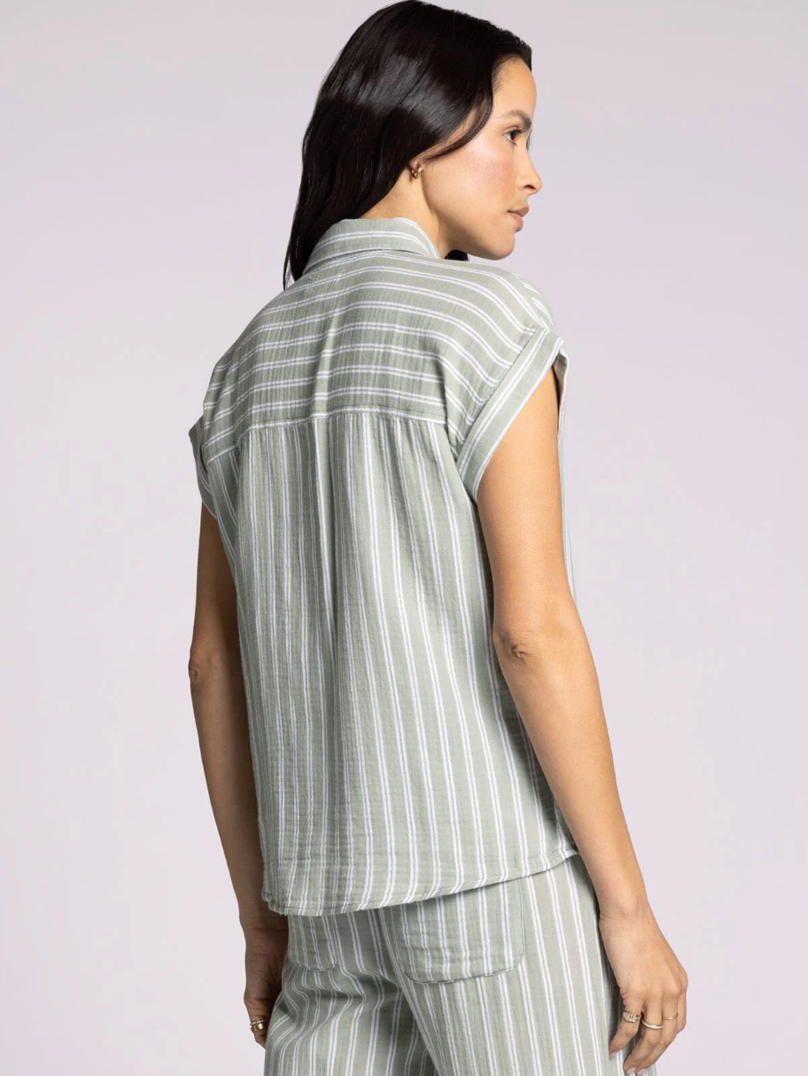 Verna Shirt : Sage