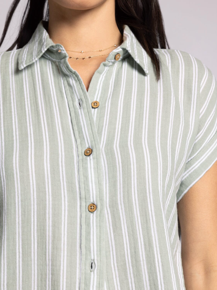 Verna Shirt : Sage