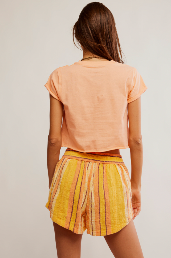 Free People : Perfect Tee in Spring Melon
