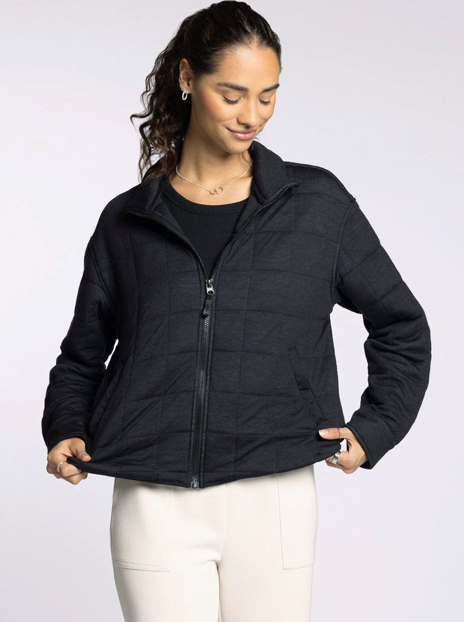 India Jacket : Black Heather