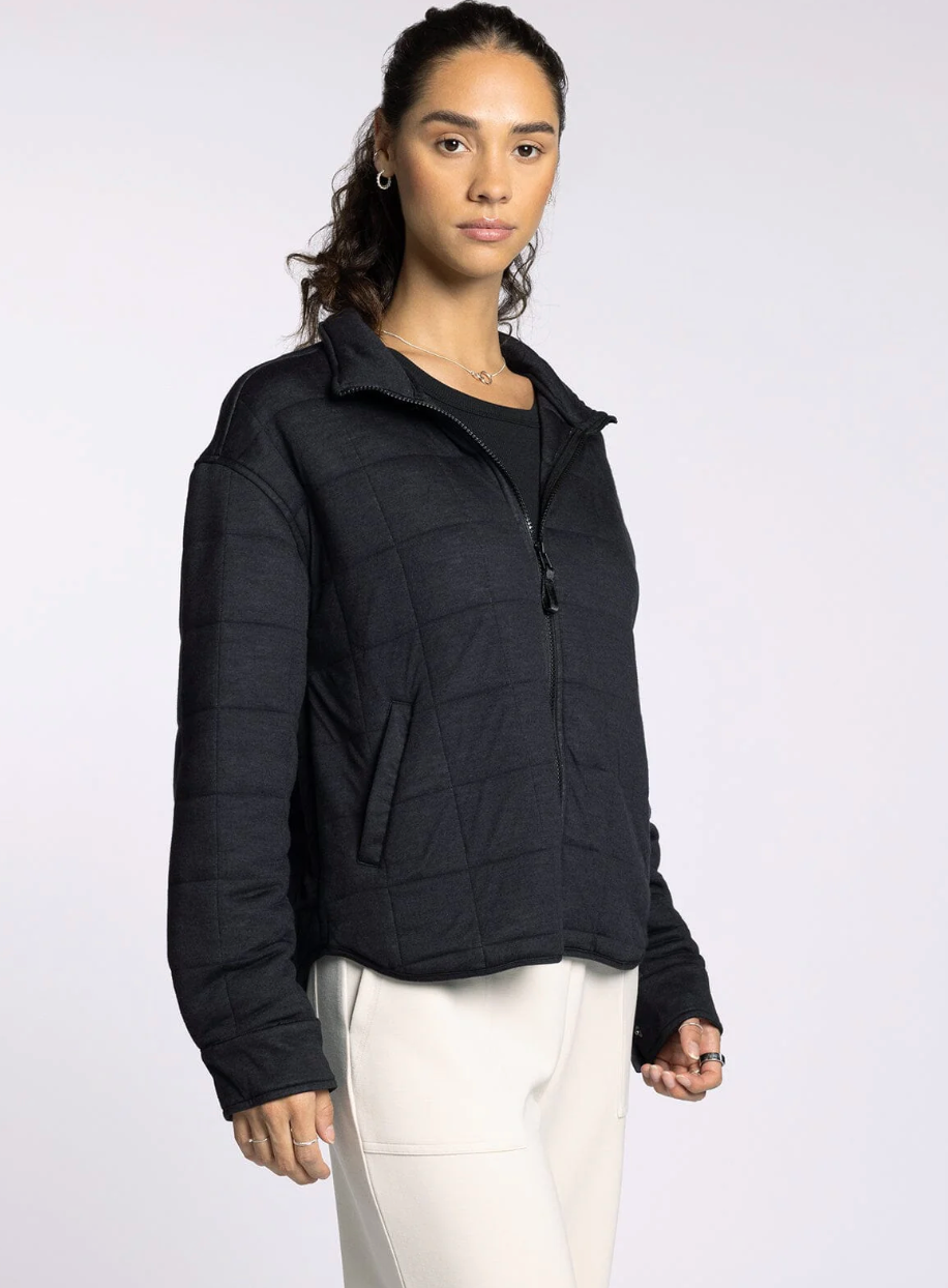 India Jacket : Black Heather