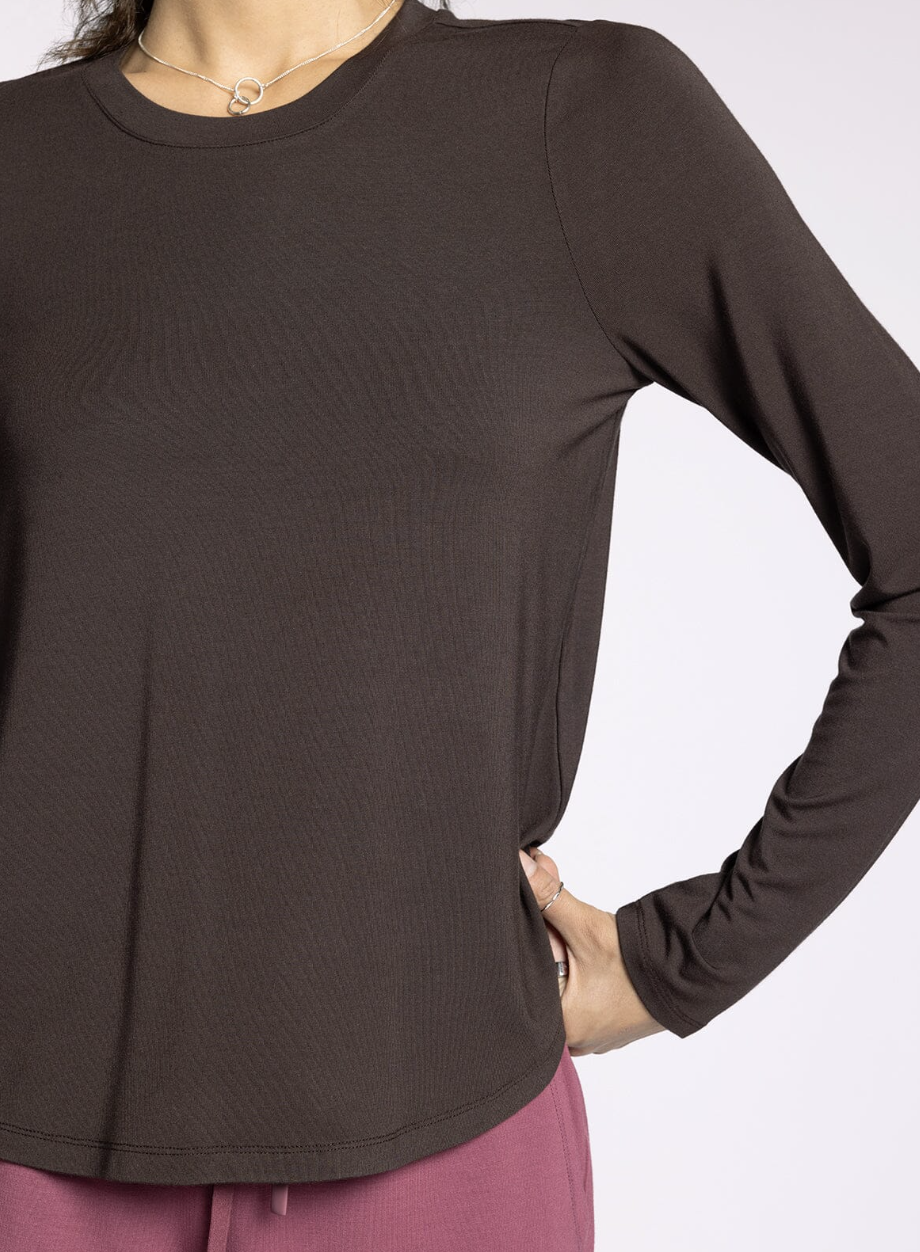 Stassia Long Sleeve : Coffee Bean