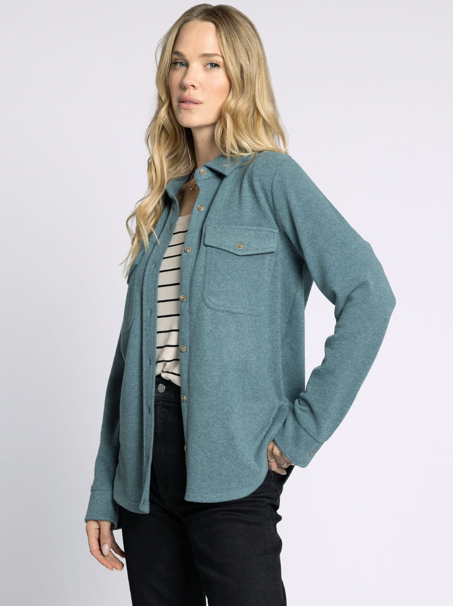 Cassian Shirt : Spruce Heather