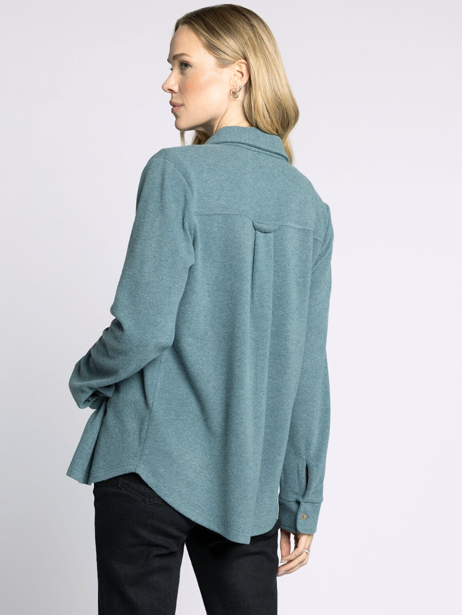 Cassian Shirt : Spruce Heather