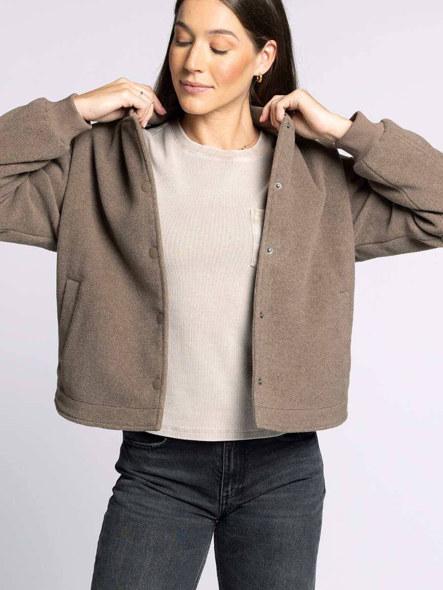 Sadie Jacket : Walnut