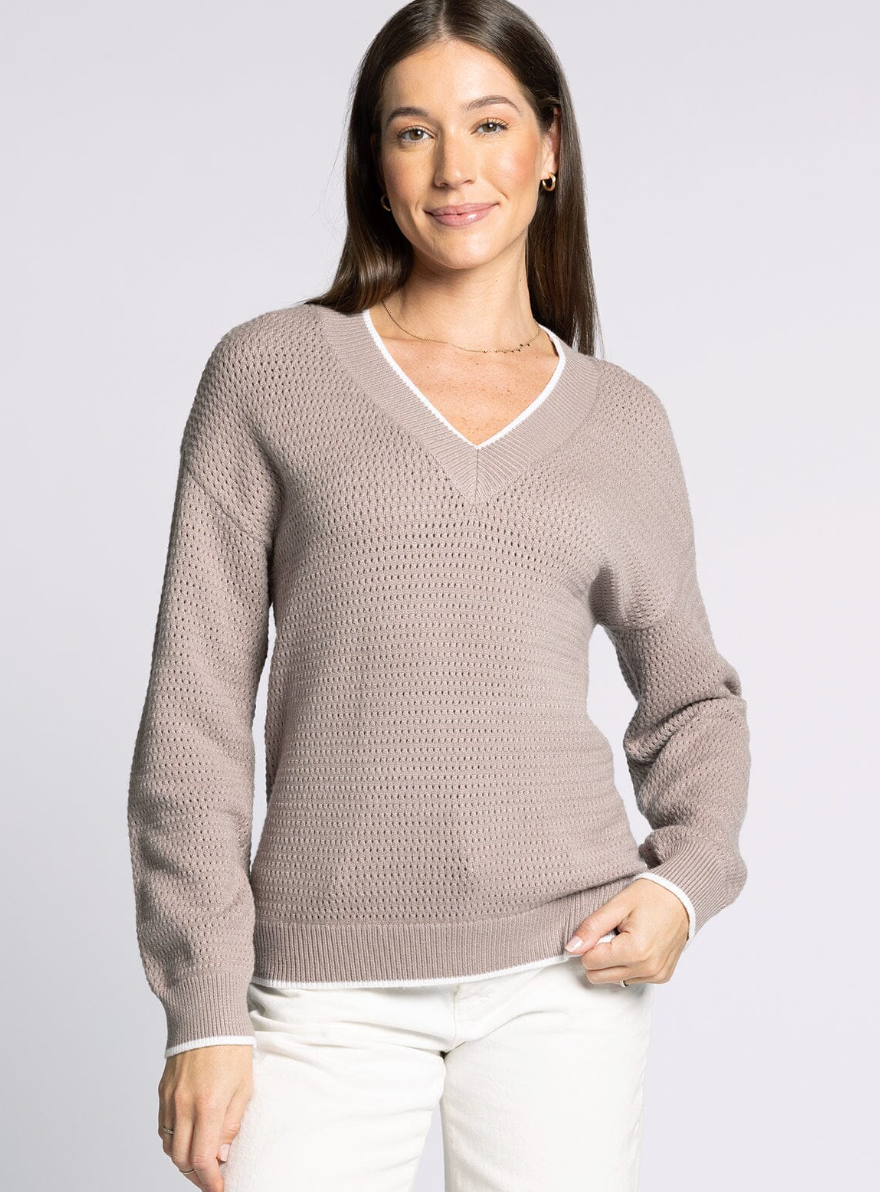 Ira Sweater : Taupe