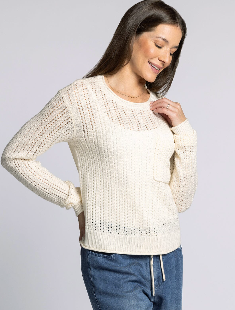 Joan Sweater : Cream