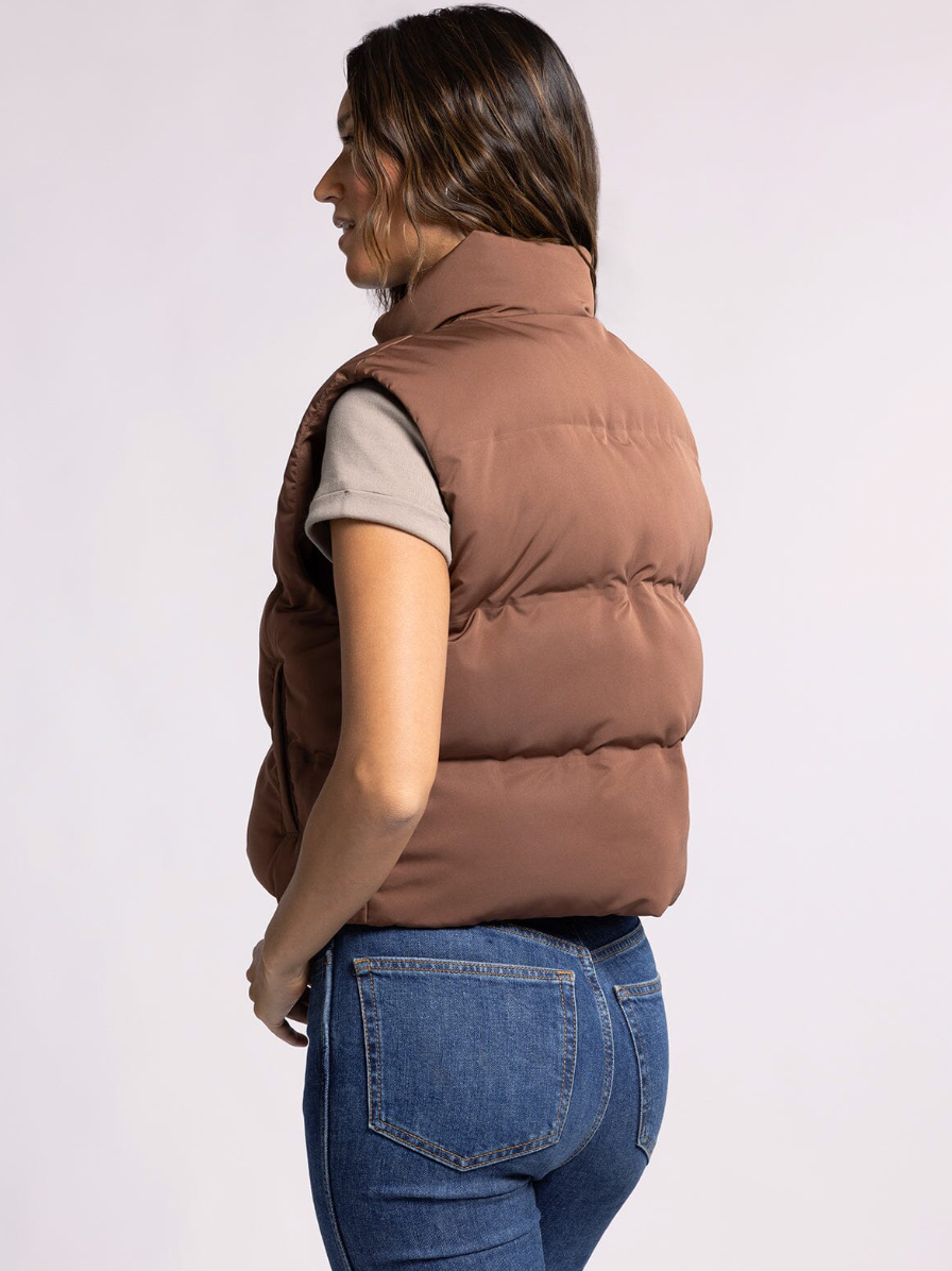 Issy Vest : Capuccino
