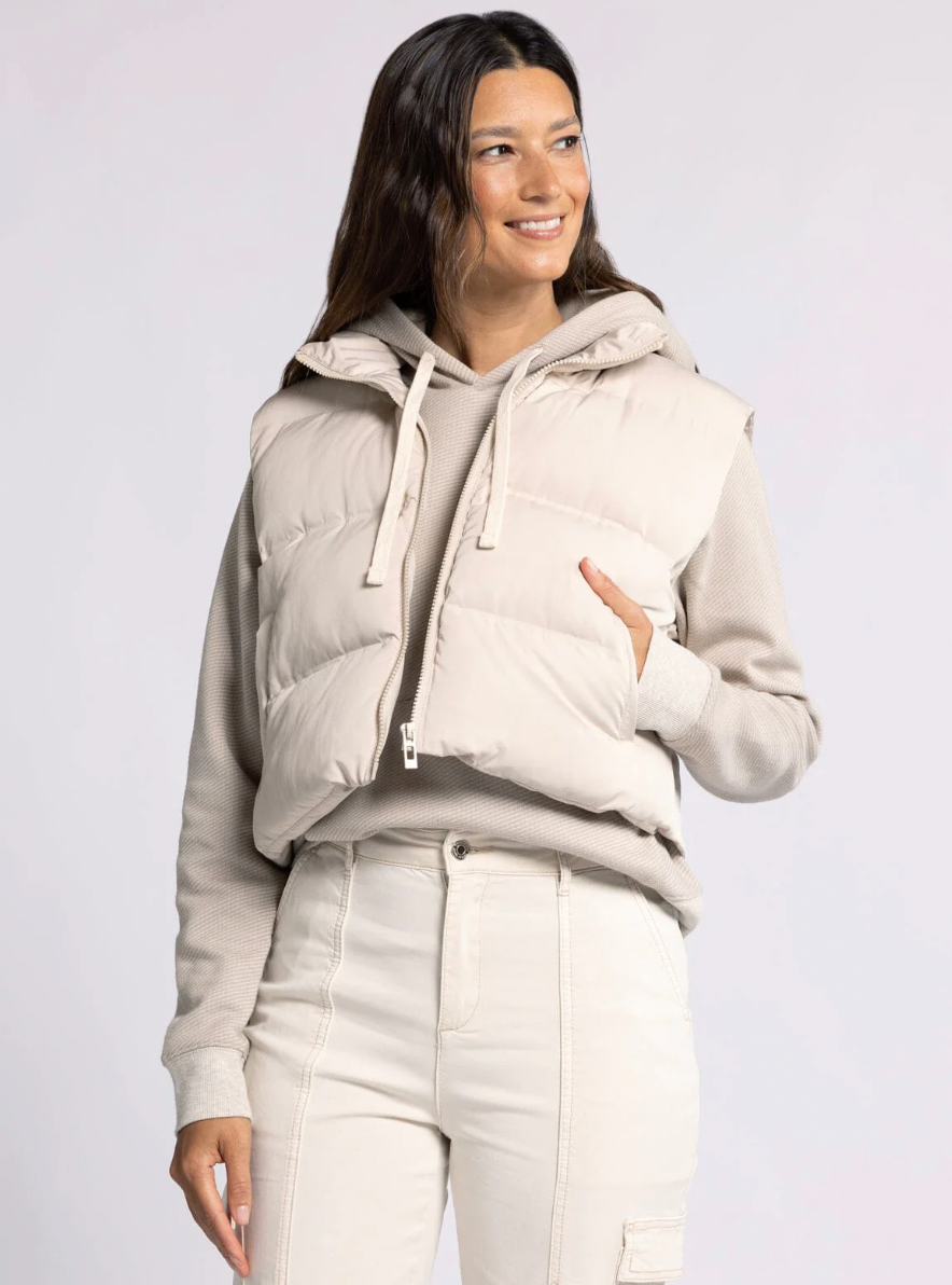 Issy Vest : Cream