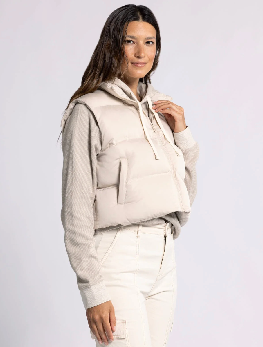 Issy Vest : Cream