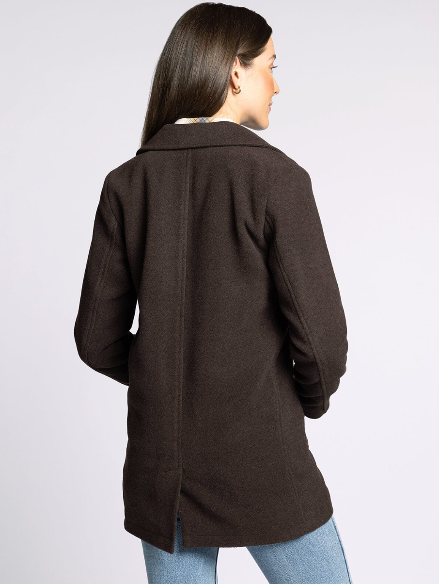 Willa Coat : Coffee Bean
