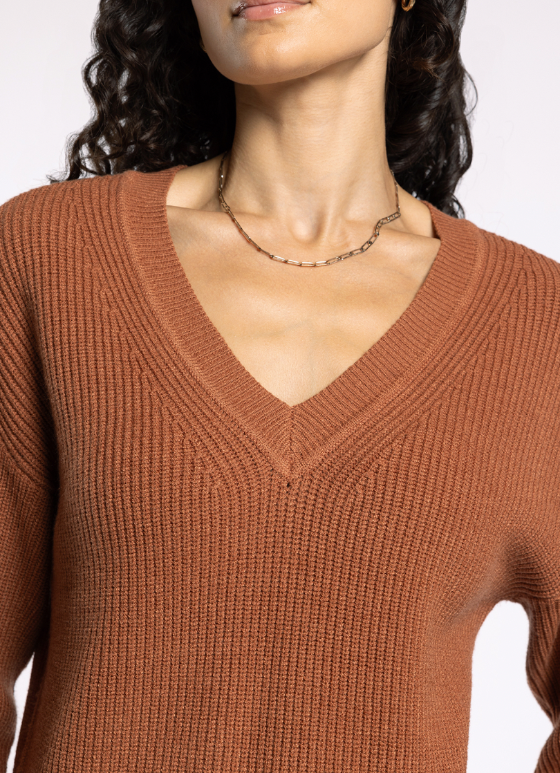 Cornelia Sweater : Rust