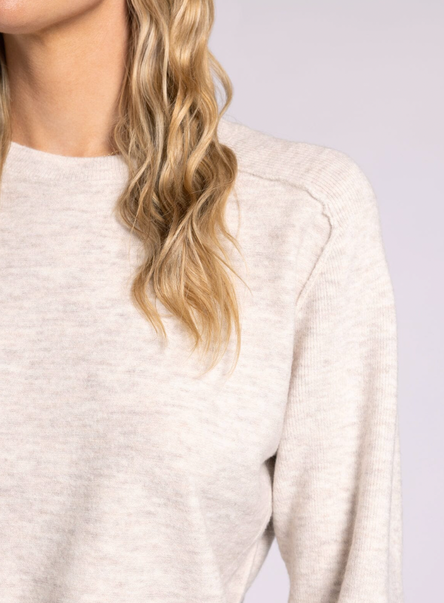 heather grey sweater