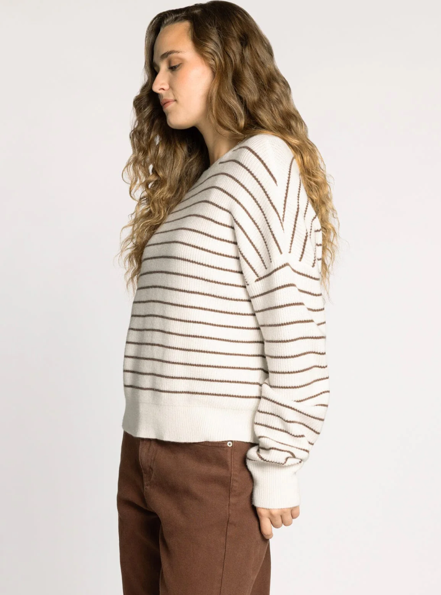 Thread & Supply: Ely Sweater in Brown