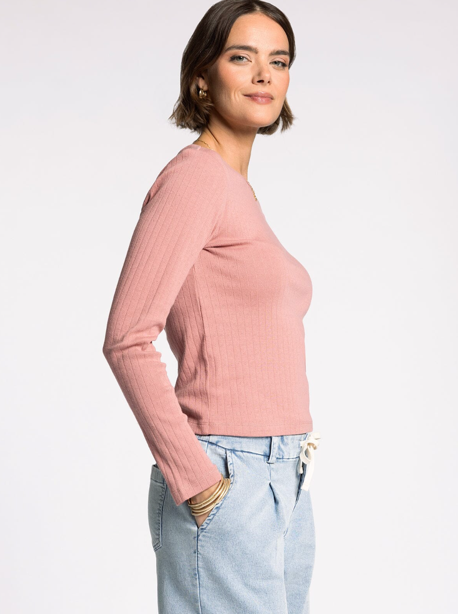 Thread & Supply: Louisa Top in Rose