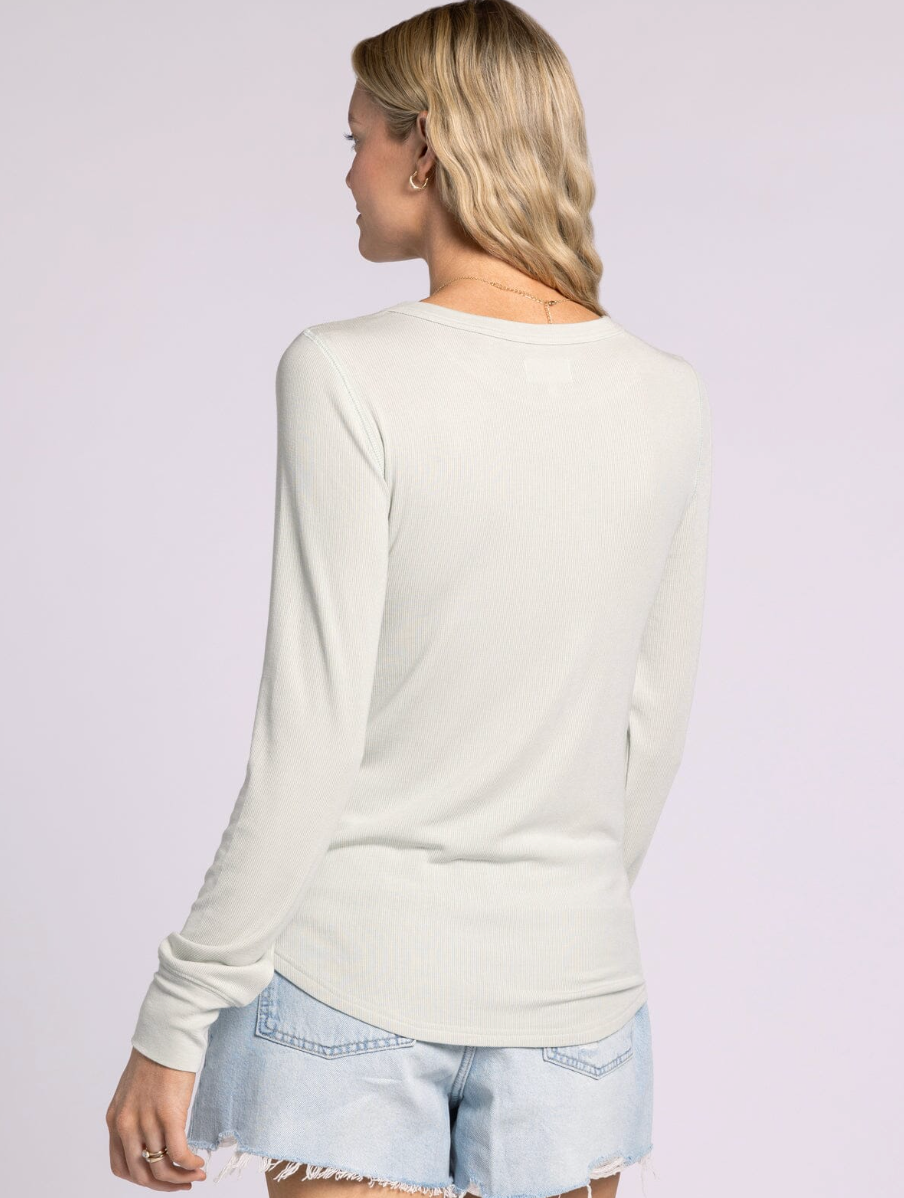 mint long sleeve top