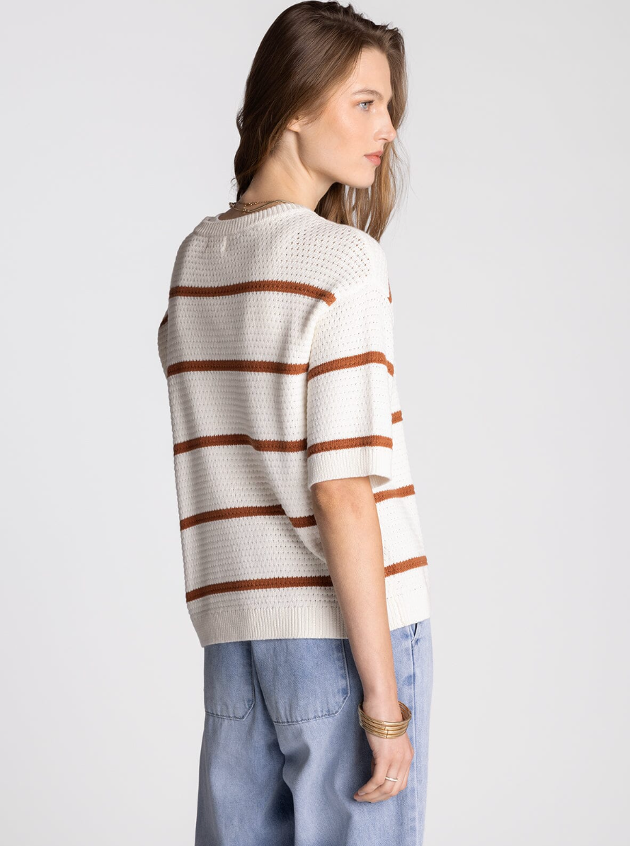 Thread & Supply: Viola Sweater in Brown