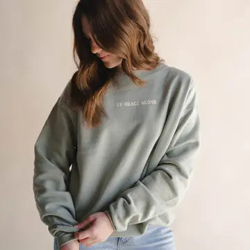 By Grace Alone Crewneck