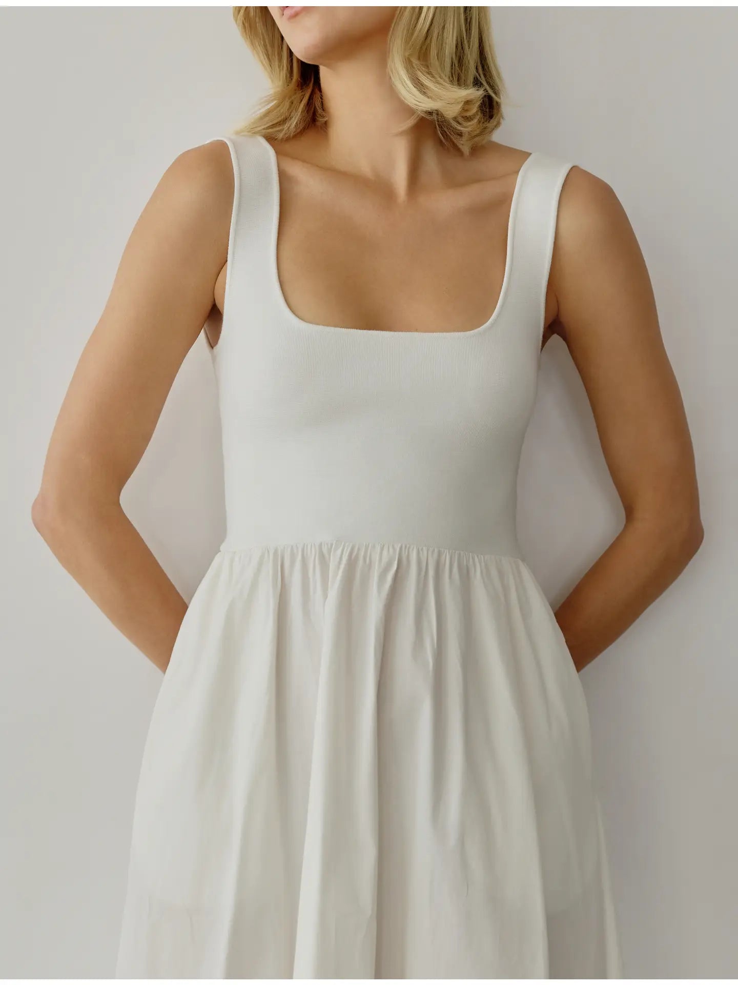 Lucinda Dress : White