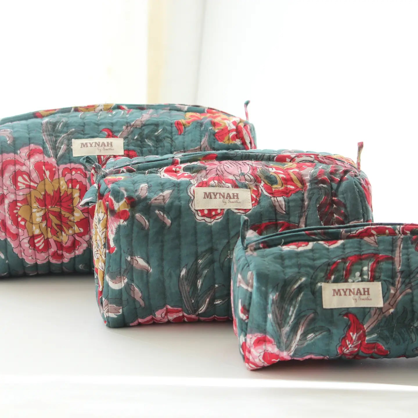 Cosmetic Bags : Emerald Garden
