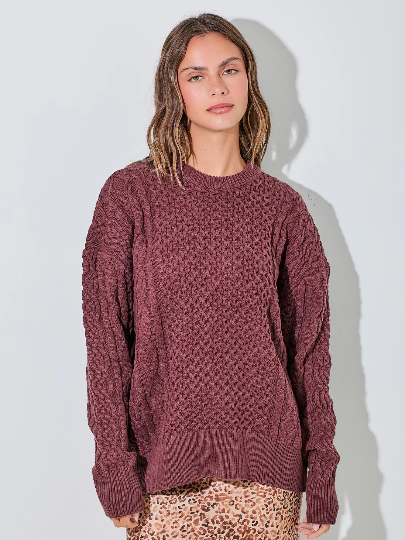 Cable Sweater