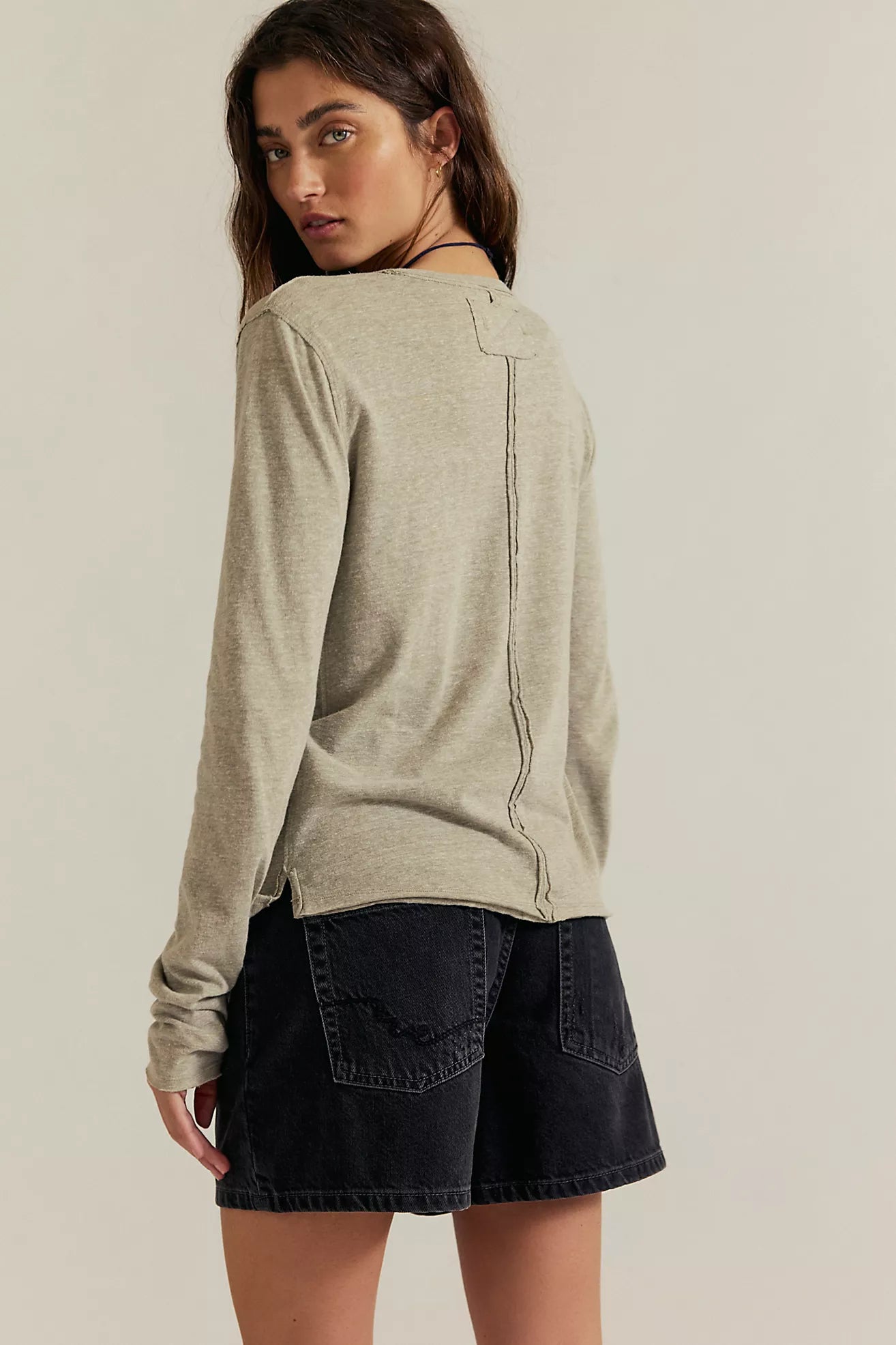 Free People: Nova Long Sleeve in Caiman