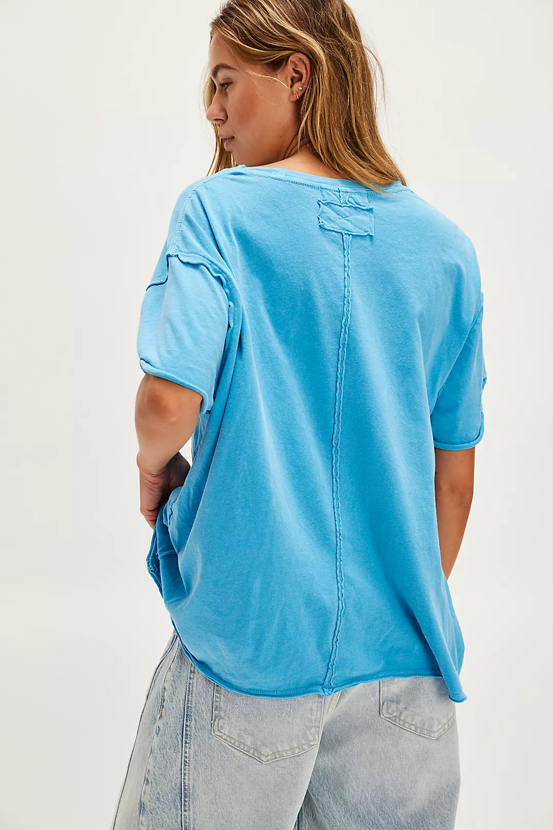 Free People : Nina Tee in Maliblue
