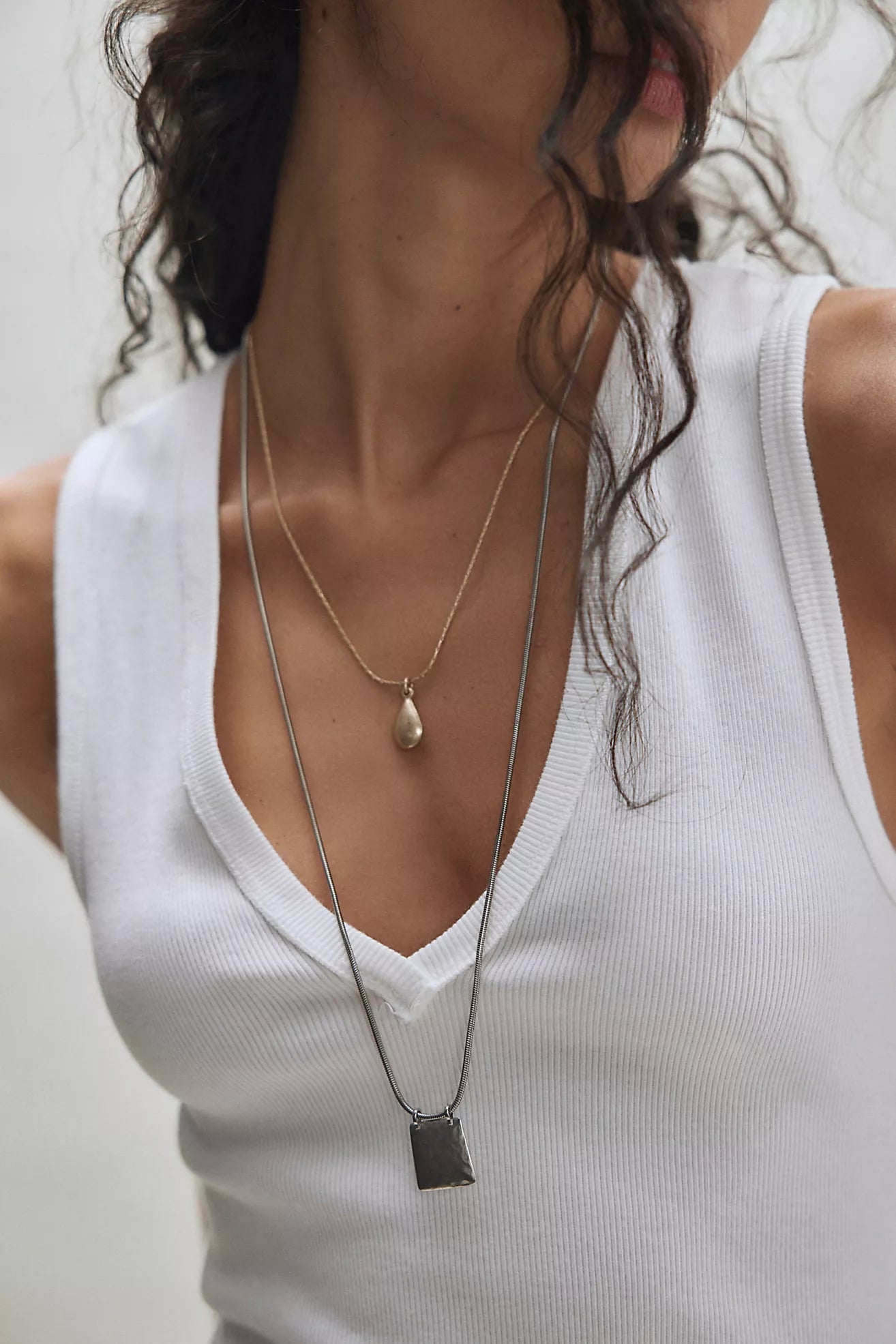 Free People: Neria Tank in White