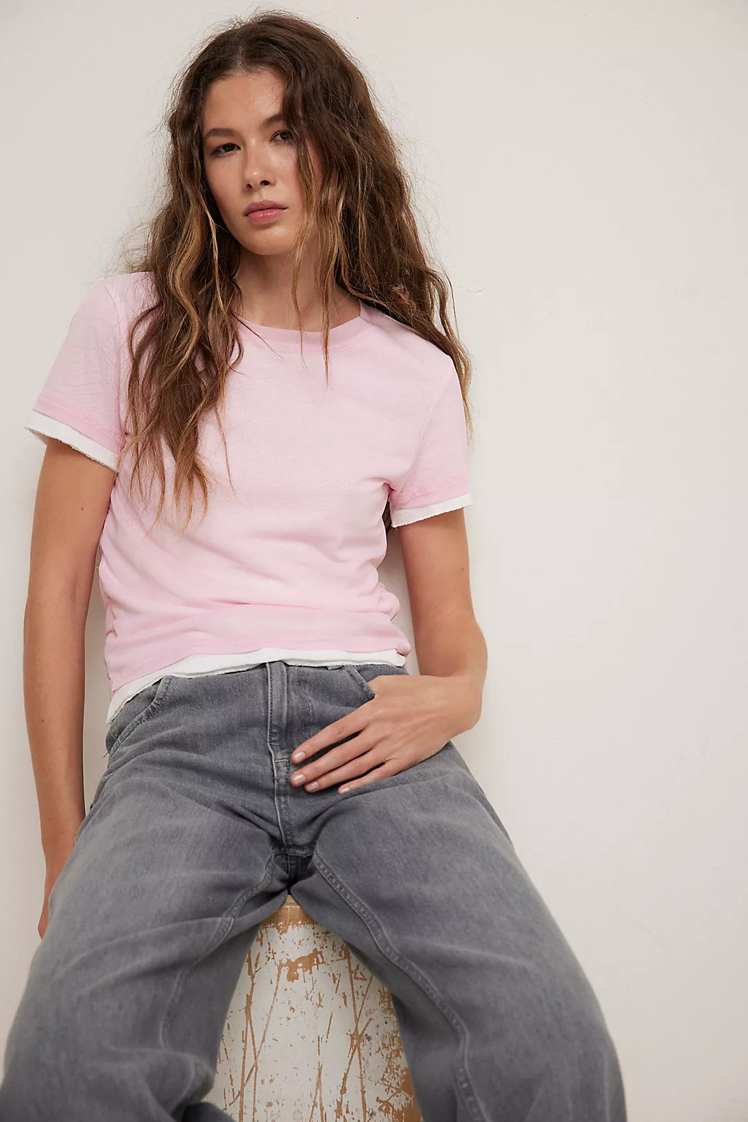 Free People: Tasha Tee in Ballet