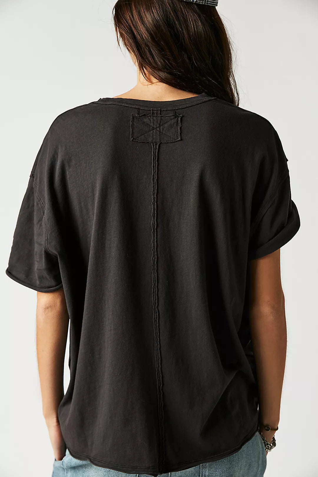 Free People : Nina Tee in Black