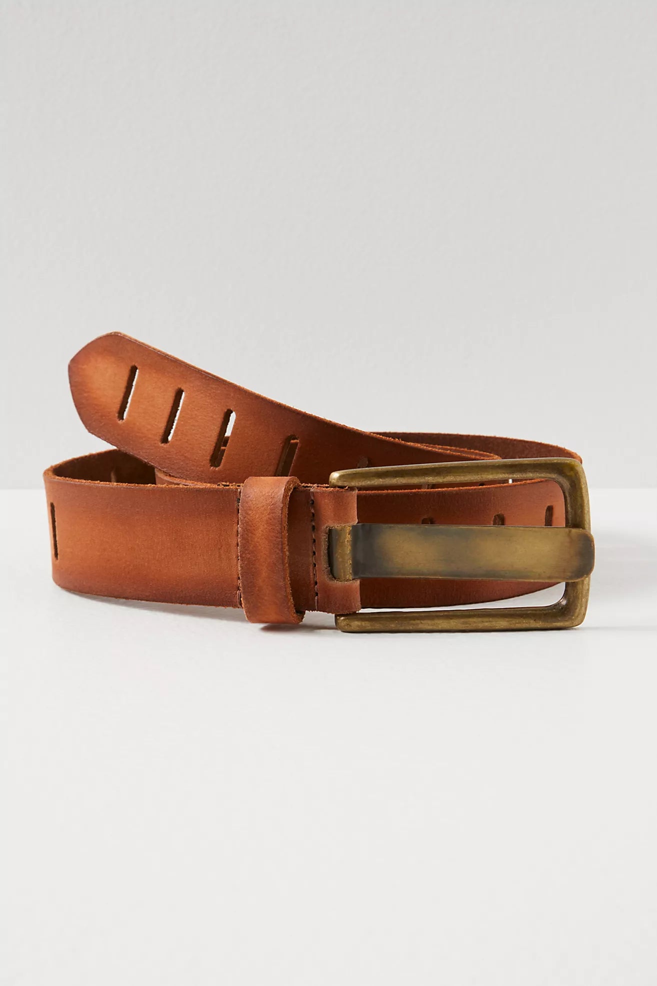 Free People : Jona Belt in Rustic Russett